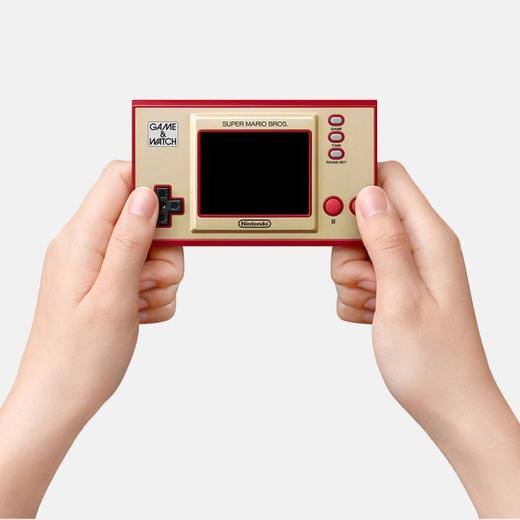 任天堂 game&watch 超级马里奥兄弟 35周年特别版 便携式游戏机 时钟