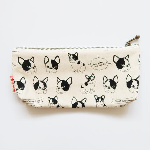 HUJI祤集笔袋插画小小法斗 商品图3