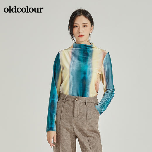 oldcolour长袖T恤女L44023441 商品图2