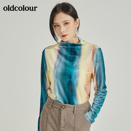 oldcolour长袖T恤女L44023441 商品图0