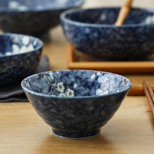 日本进口蓝雪白樱系列陶瓷餐具 商品图4