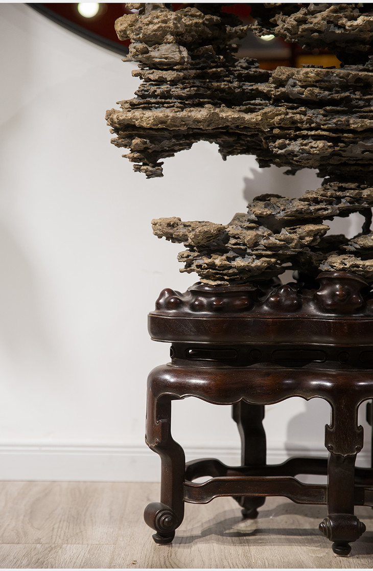 清层云英石贡石