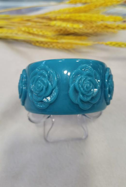 2F紫兰树脂手镯 商品图0