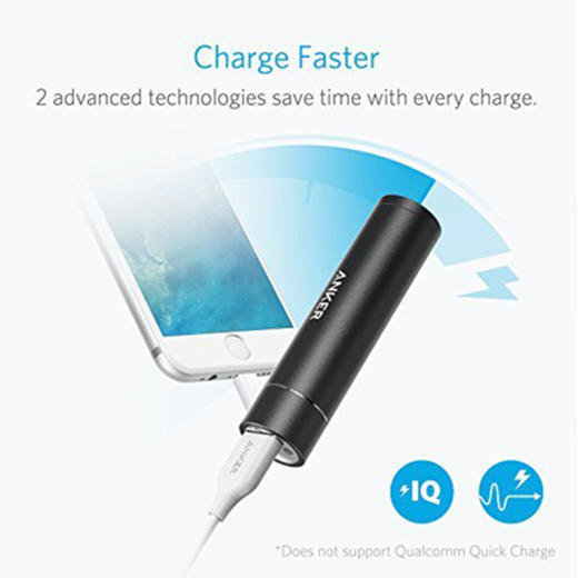 ANKER POWERCORE+ 3350mAh PORTABLE BATTERY A1104 充电宝JPY带授权招加盟代理 商品图1