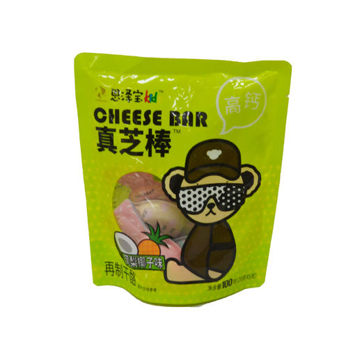 恩泽宝kids真芝棒凤椰味再制干酪100g 商品图0