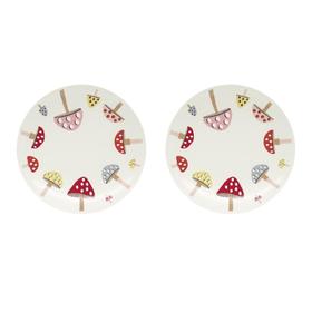 Cath Kidston8月 迷你蘑菇两盘装JPY带授权招加盟代理