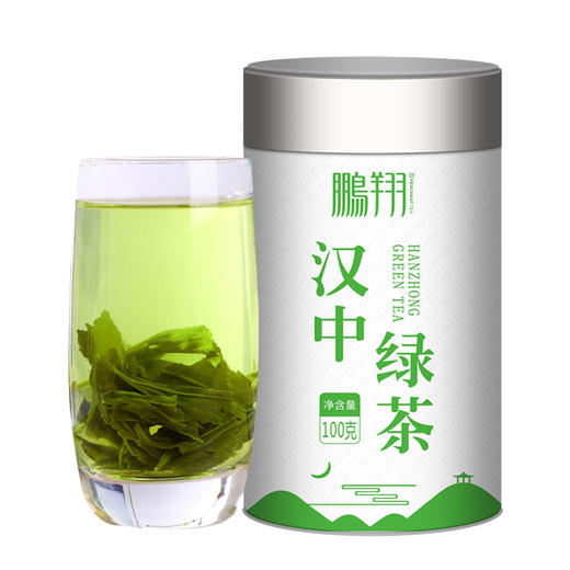 秦岭高山绿茶100g罐装 商品图0