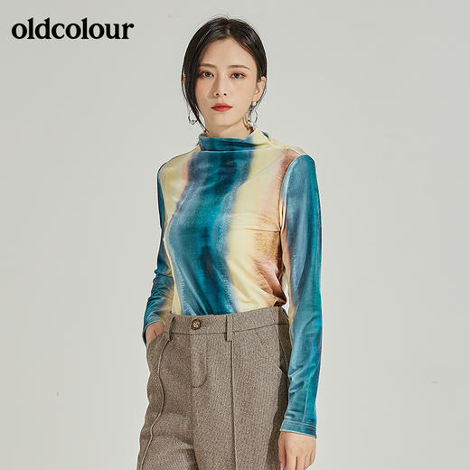 oldcolour长袖T恤女L44023441 商品图3