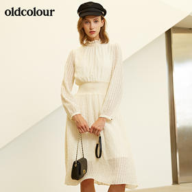 oldcolour长袖连衣裙L43103375
