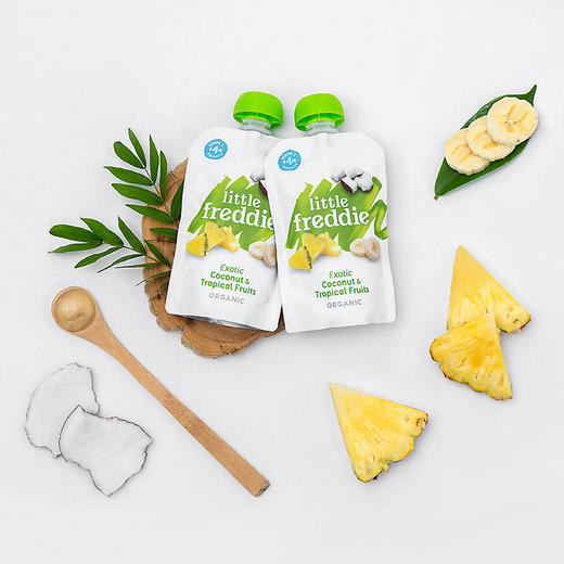 小皮欧盟有机果泥酸奶米粉套装 商品图8