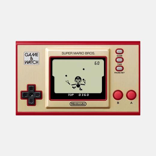 任天堂 game&watch 超级马里奥兄弟 35周年特别版 便携式游戏机 时钟