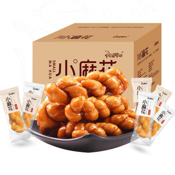 【网红爆品】阿婆家的手工小麻花 鲜香酥脆整一箱500g装D仓 商品图3