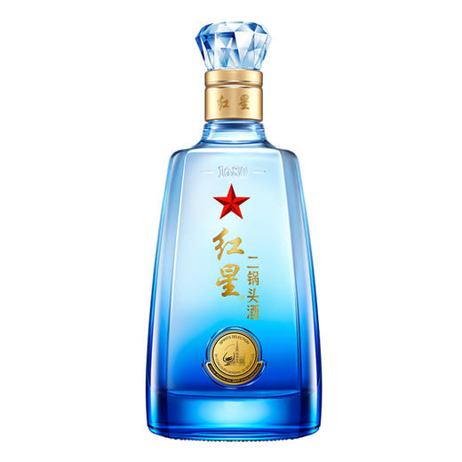 【2019年】红星二锅头 43度大金奖 清香型白酒 单瓶装500ml 商品图1