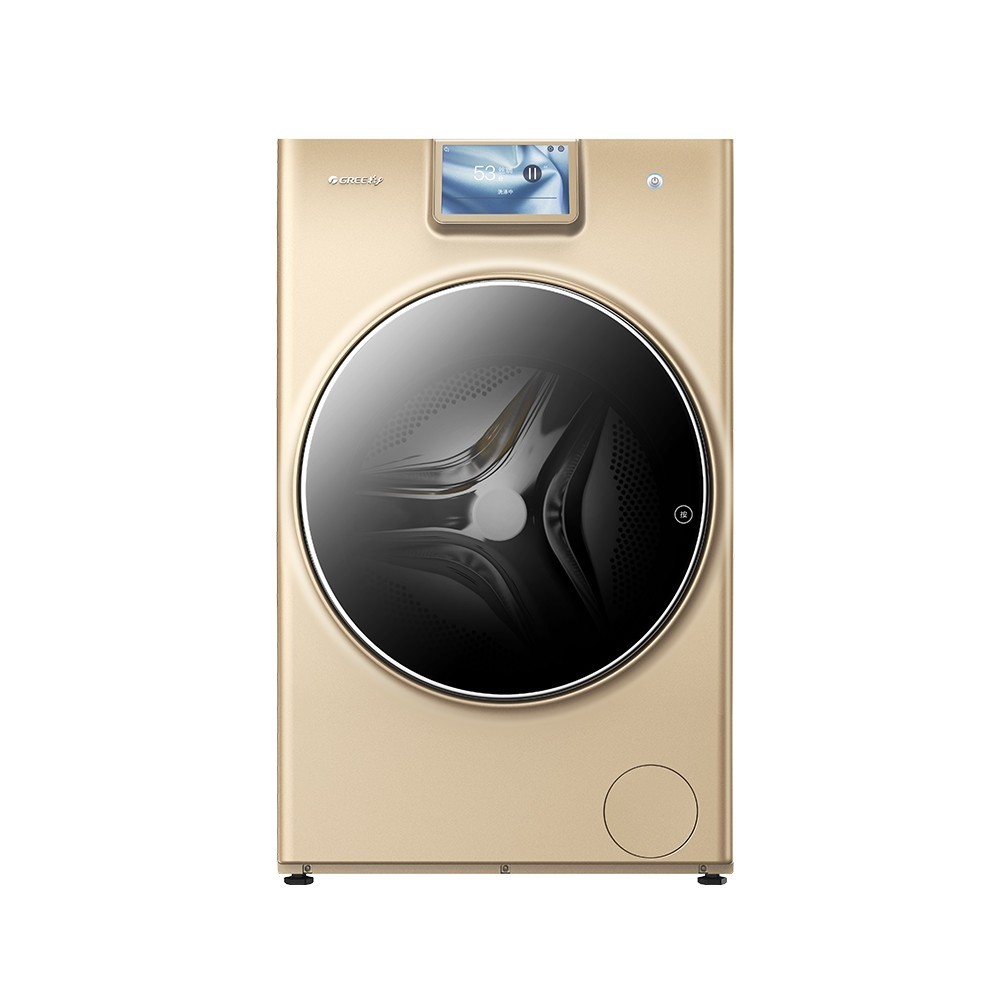 GREE 格力 热泵洗护机 10kg 37℃烘干不伤衣 XQG100-RBD1401Ea1 洗衣机