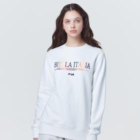 韩国F家斐乐韩国彩虹绣花运动衫卫衣FS2POC1124X_OWHJPY带授权招加盟代理