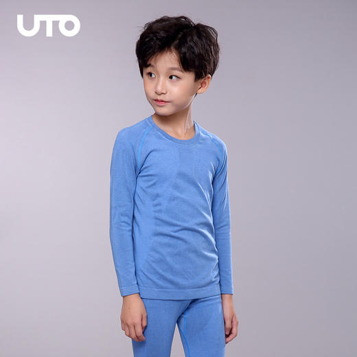 UTO悠途 儿童套装 发热保暖内衣 速干排汗 998014 商品图3