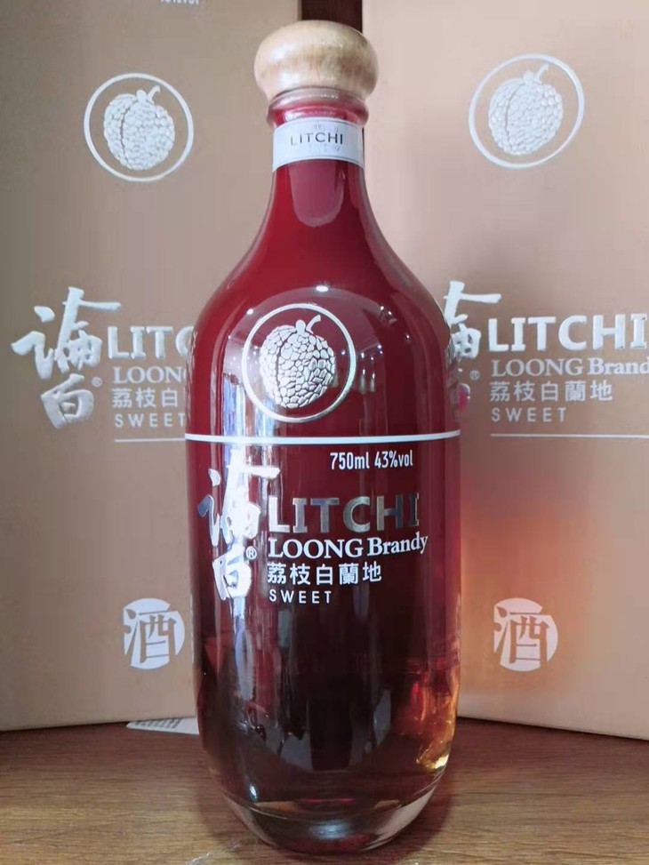 白兰地43荔枝酒750g
