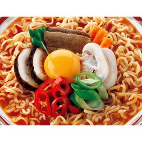 不倒翁真拉面辣味大碗110g오뚜기진라면용기110g 商品图1