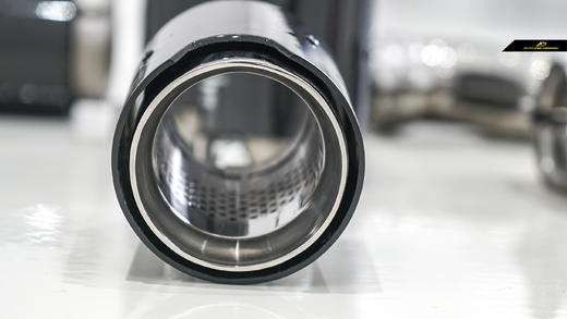 宝马BMW宝马5系G30 G38 MP款碳纤尾嘴切割免焊接 商品图1