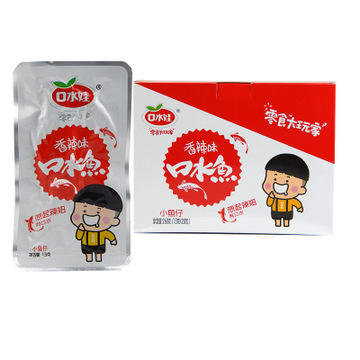 口水娃口水鱼香辣小鱼仔鱼干毛毛鱼散装麻辣休闲零食 商品图4