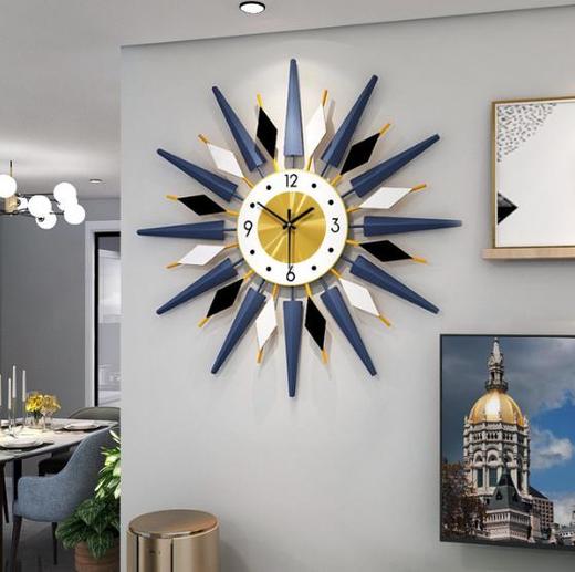 *轻奢欧式挂钟装饰钟表家居客厅大气时尚壁钟 商品图0