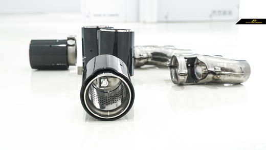 宝马BMW宝马5系G30 G38 MP款碳纤尾嘴切割免焊接 商品图2