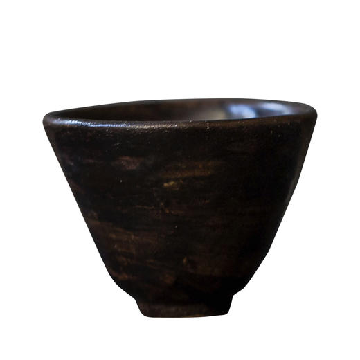 茶香记 粉引手刷釉岩陶品杯  手作 拙朴 自然 古韵足 品茗杯 商品图4