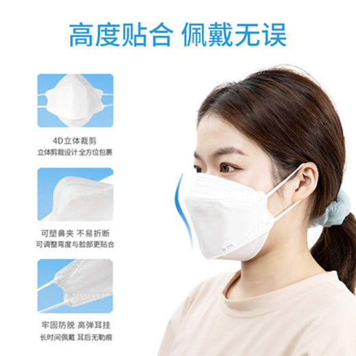 ITO艾特柔成人防护立体透气口罩（3枚装） 商品图3