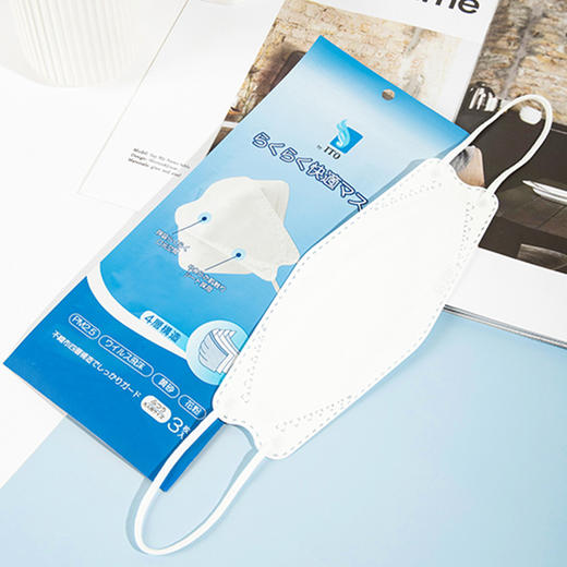 ITO艾特柔成人防护立体透气口罩（3枚装） 商品图4