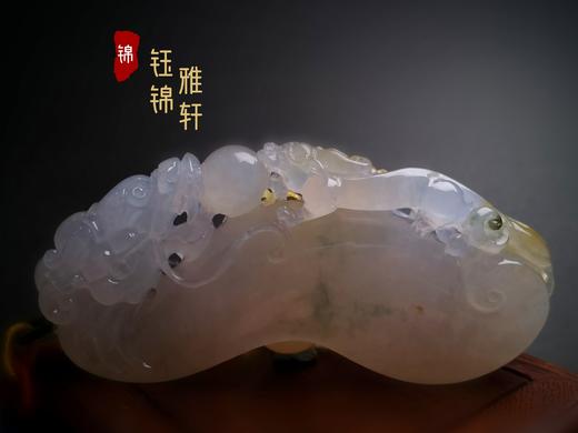 黄翡龙凤如意手玩件 商品图4