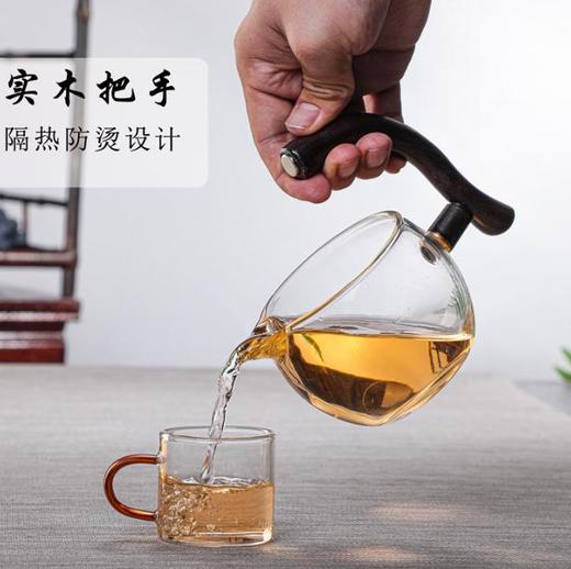 。玻璃磁吸泡茶器宫灯创意茶具套装 懒人功夫茶具套装玻璃茶具耐热 商品图0