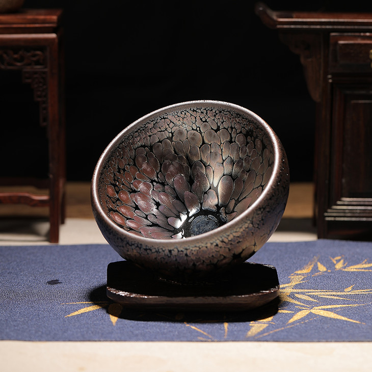 大唐红黎祥建盏2001千和盏