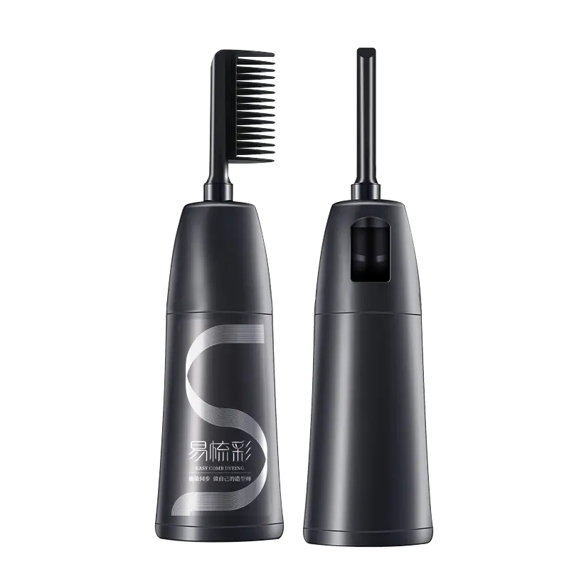 【一梳就上色,懒人专用染发梳】韩金靓易梳彩染发剂 200ml 一梳变色