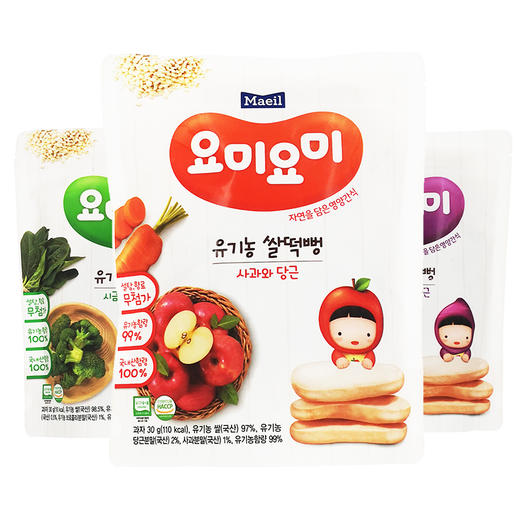 每日友咪大米饼6月龄婴幼儿无添加磨牙果蔬营养辅食 商品图0