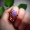 18k紫罗兰色翡翠戒指 商品缩略图3