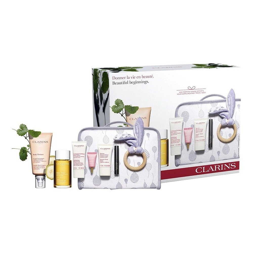 【孕味秒杀专属】法国 Clarins/娇韵诗孕妇三件套/小样六件套  版本随机发