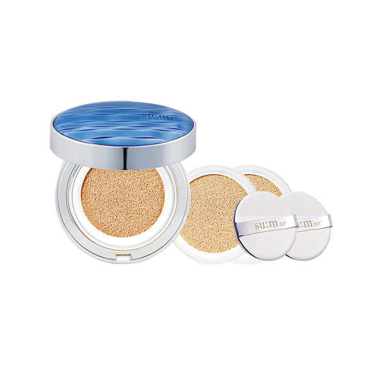 韩国SUM:37呼吸气垫水份惊喜限量款气垫CC遮瑕保湿孕妇可用1+2个替换 包邮 商品图2