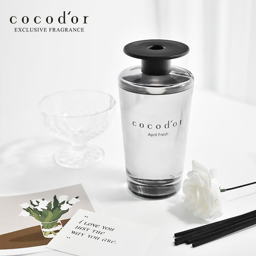 韩国香薰ocod'or韩国无火藤条香薰卧室女生酒店香氛扩香500ml 商品图2