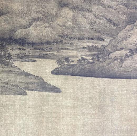 【定制书画】（五代）董源《潇湘图》绢本手卷  馆藏书画高仿复制艺术品（付款后28天内发货） 商品图1