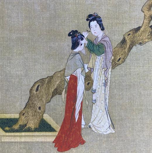 【定制书画】（明）仇英《汉宫春晓图》绢本 手卷 馆藏书画高仿复制艺术品（付款后28天内发货） 商品图8