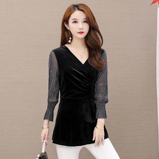 AHM-sgz5081秋冬洋气减龄打底衫 商品图0