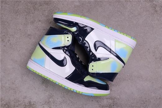 乔丹/Air Jordan aj1 AJ1 乔丹1代 乔丹1 乔1Air Jordan 1 “Tie-Dye”货号：555088-209 乔1高帮彩色镜面 商品图2