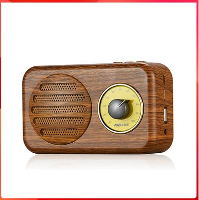 aidu爱度t1无线复古蓝牙音箱