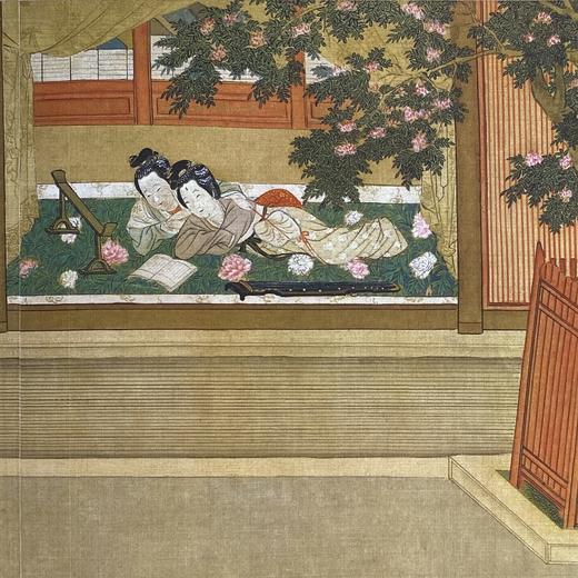 【定制书画】（明）仇英《汉宫春晓图》绢本 手卷 馆藏书画高仿复制艺术品（付款后28天内发货） 商品图2