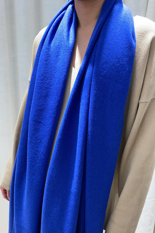 COSY | 意大利纯羊绒针织围巾 [ 7色可选] 商品图4