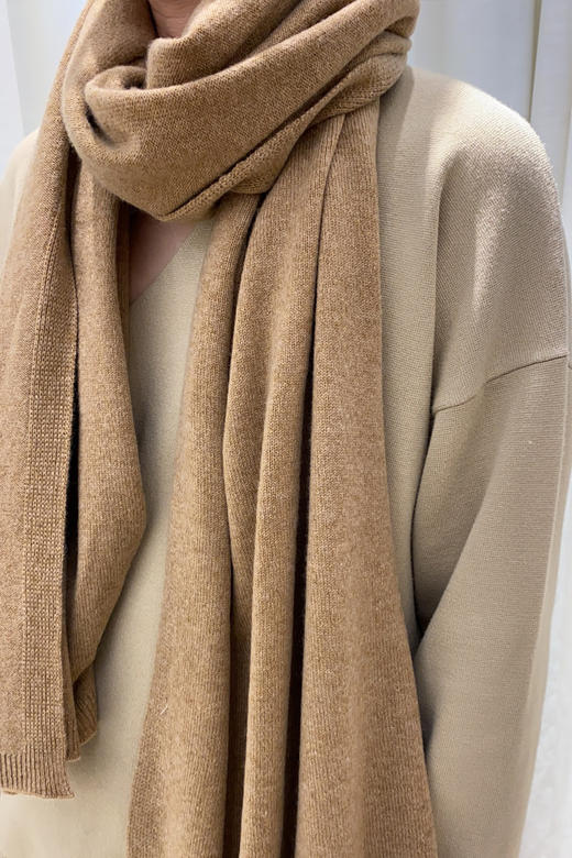 COSY | 意大利纯羊绒针织围巾 [ 7色可选] 商品图2