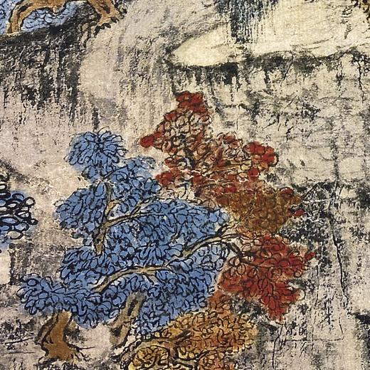 【定制书画】（元）王蒙《葛稚川移居图》纸本 立轴 馆藏书画精仿复制艺术品（付款后28天内发货） 商品图2