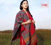 新款加厚民族复古开叉围巾披风130*180 商品缩略图9