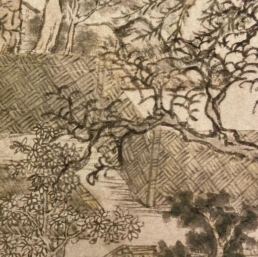 【定制书画】（元）王蒙《西郊草堂图》纸本 立轴 馆藏书画高仿复制艺术品（付款后28天内发货） 商品图5