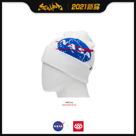 2021 686 NASA Beanie whtie